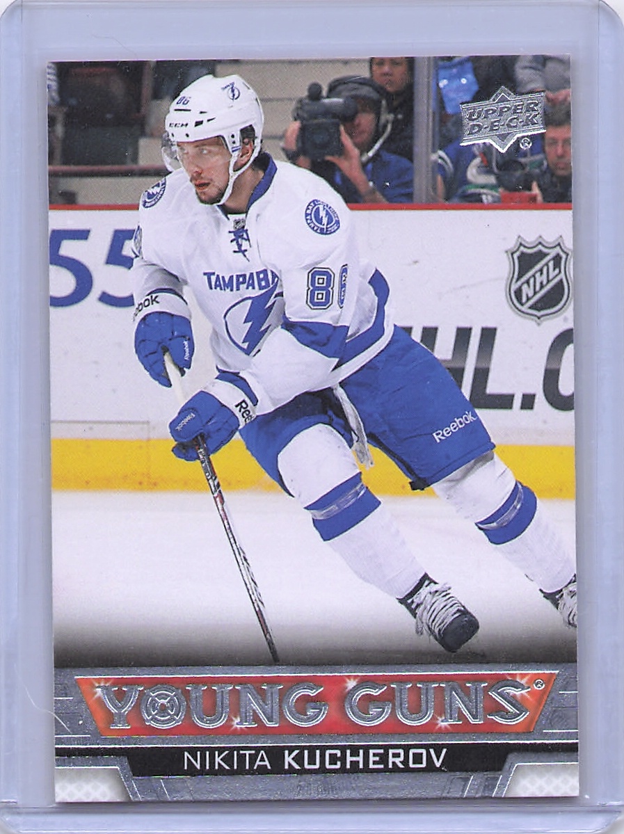 Nikita Kucherov Upper Deck Young Guns card